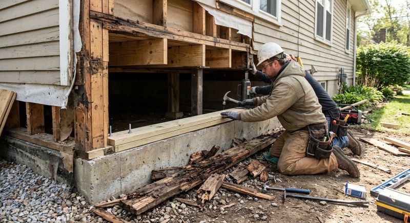 Foundation Sill Plate Repair Service